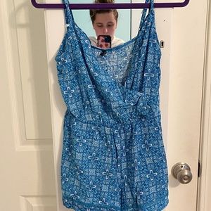 Blue Romper
